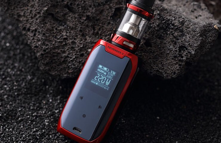 Vape Lying on Rock