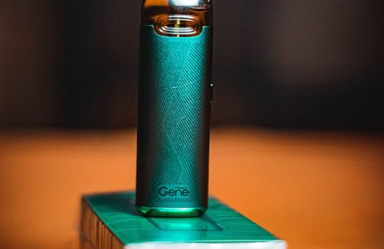Vape Standing on Box